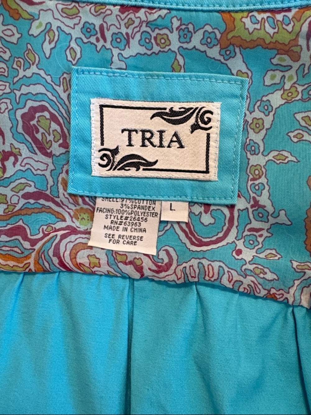 Light Blue Button-Front Blazer Jacket - Picture 5 of 5